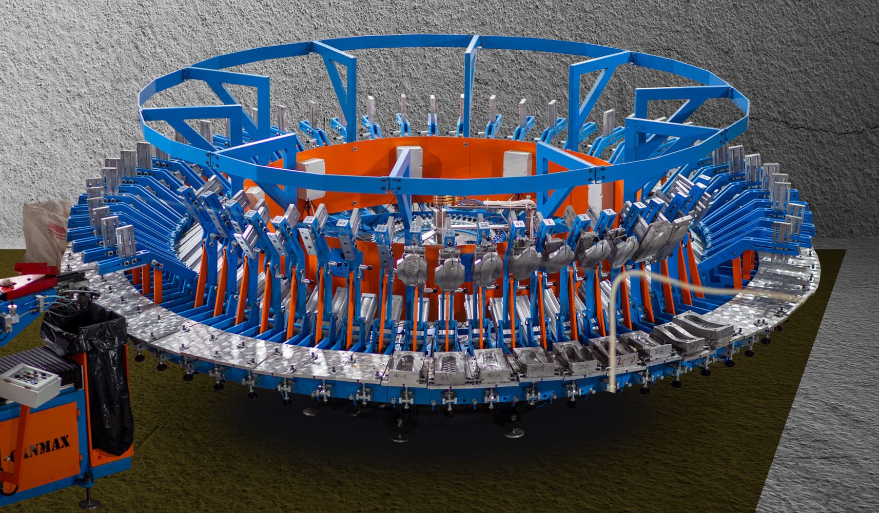 PU pouring machines (60 station)